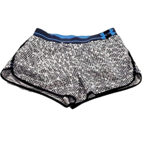 Under Armour Black & White Running Shorts Sz M